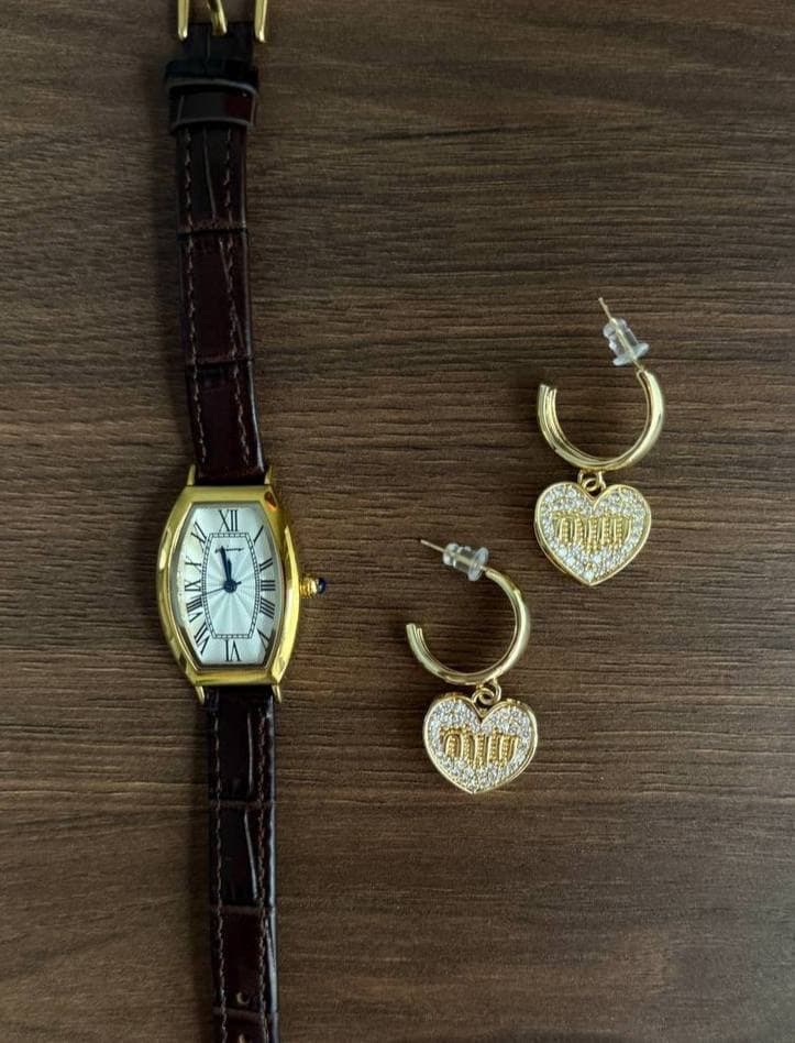 Серьги miu miu